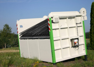 Półmobilny przesiewacz do recyklingu materiałów budowlanych ITM-SBR 2 