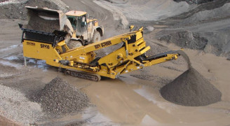Raupenmobile Kompaktsiebanlage Anaconda SR410 Dresden