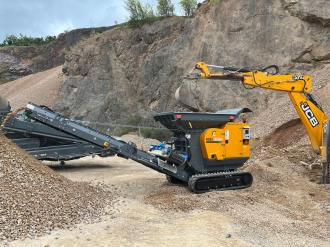 Mini-Backenbrecher RubbelCrusher RC-J65 