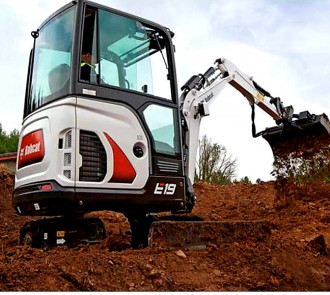 Minibagger Bobcat E19  Gewicht 1900kg 