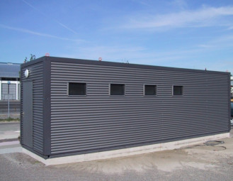 Sanitär Container WC und Dusche Konstanz