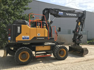 Volvo EW 160E Mobilbagger Erlangen