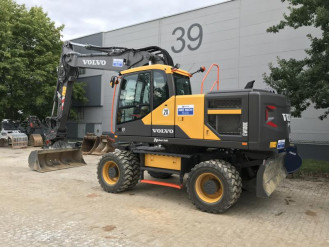 Volvo EW180E Mobilbagger Erlangen