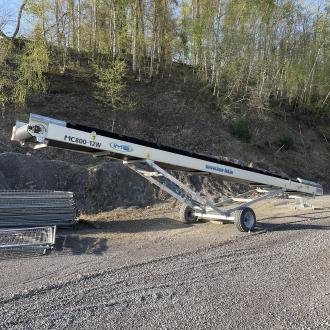 Förderband elektrisch / IMS MC800-12W / 12m Neuwied