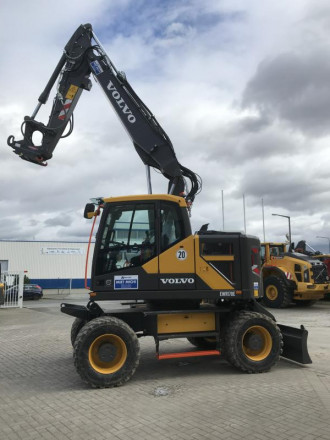 Volvo EWR170E Kurzheck Mobilbagger Erlangen