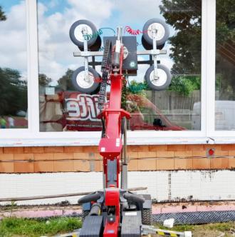 Glasroboter Uplifter GW 425 Glaslift mieten Bayern München und Umgebung