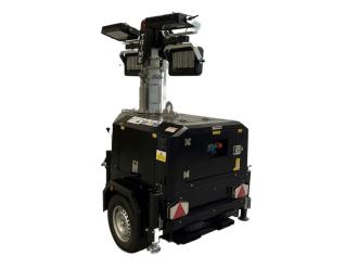 Lichtmast Anhänger mit Diesel-Motor 4 x 320 Watt LED Rostock