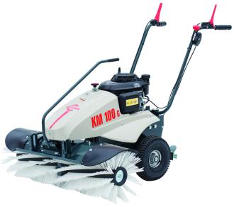 Kehrmaschine handgeführt mit Benzin-Motor  Cramer KM 100 H Rostock