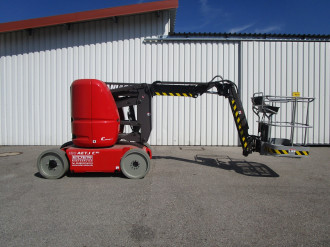 Elektryczny przegubowy teleskopowy podnośnik koszowy Manitou 120AETJ 