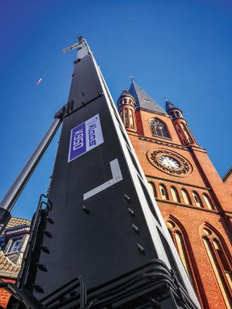 Anhängerkran & Autokran mieten in Hamburg – bodenschonend & kompakt