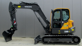 Volvo Luzern ECR 88D Bagger 9 to Luzern