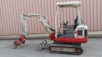 Takeuchi TB 016E, 2 to Elektrobagger Schweiz Luzern