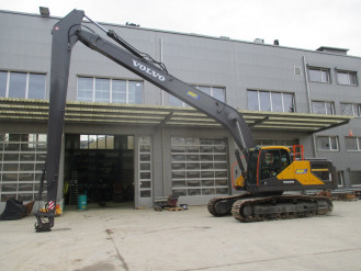 Volvo EC 300ENL 36to , koparka z długim ramieniem Pelles long bras 
