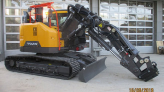 Ramię koparki tunelowej Volvo ECR 145E 