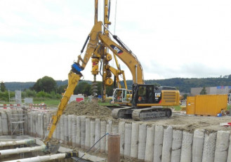 Przedłużenie ramienia koparki Komatsu CAT
