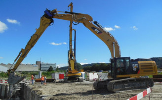 Przedłużenie ramienia koparki Komatsu CAT