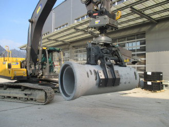 Liebherr RVG 800 Rohrverleger Rohrverlegegerät