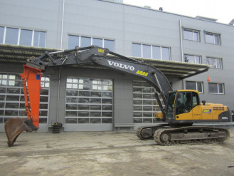 Koparka Volvo z przedłużeniem drążka 30-40 ton