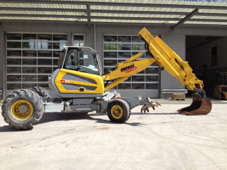 Schreitbagger Menzi Muck A91F 