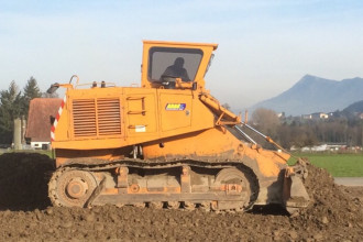 Schürfkübelraupe Nippon Sharyo SR 2001 