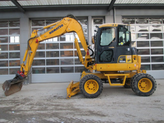 Mobilbagger Komatsu PW98 MR-6 