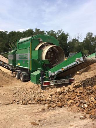 Trommelsiebanlage Zemmler MS 4200 (Doppeltrommel)