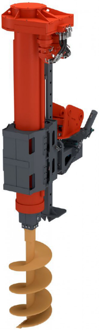 Pfahlramme Bagger Movax TAD30-2