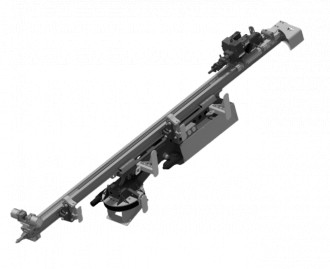 Bohrlafette Wimmer AB 1000 Bagger Anbaugerät 