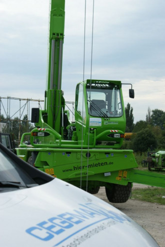 Teleskopstapler drehbar Merlo R40.30MCSS Seilwinde Arbeitsbühne 