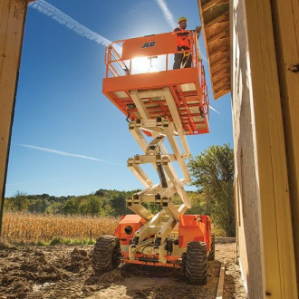 Scherenbühne mieten Berlin JLG JLG530LRT Potsdam