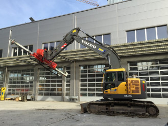 Wózek wiertniczy Wimmer AB 4000 - osprzęt do koparek