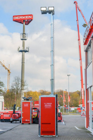 mobile Lichtmasten 