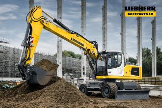 Mobilbagger Liebherr A924 Berlin