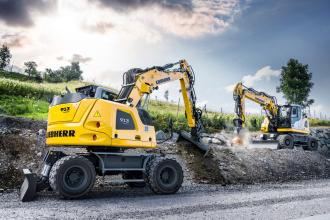 Mobilbagger Liebherr A913 Compact