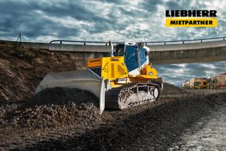 Planierraupe Liebherr PR726 Neustadt an der Weinstraße
