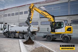Mobilbagger Liebherr A916 Berlin