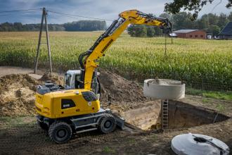 Mobilbagger Liebherr A916