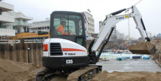 Bobcat E 35 Minibagger Kurzheck Wiesbaden