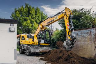 Mobilbagger Liebherr A918 Compact
