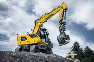 Mobilbagger Liebherr A914 Compact