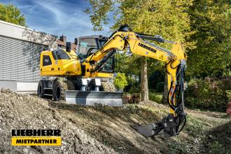 Mobilbagger Liebherr A912 Compact Berlin
