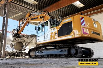 Raupenbagger Liebherr R934 Verstellausleger 