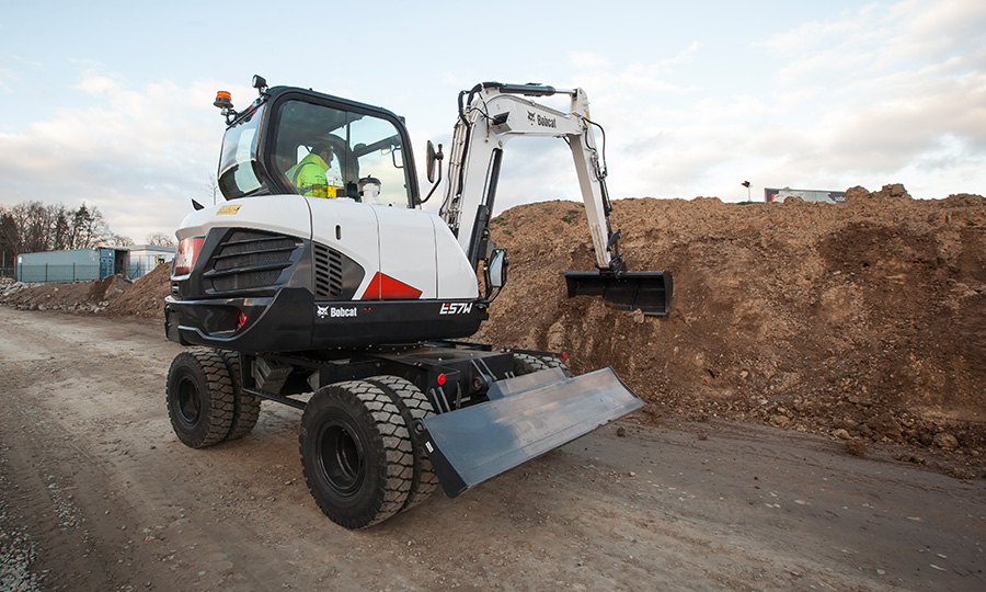 Mobilbagger Bobcat E 57W mieten