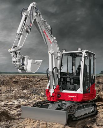 Bagger Takeuchi TB240 Powertilt Schnellwechsler HS03 Ravensburg