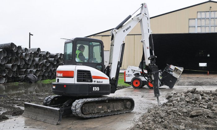 Bobcat Kompaktbagger E 55 mieten