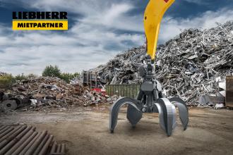 Mehrschalengreifer für Liebherr Schnellwechselsysteme 
