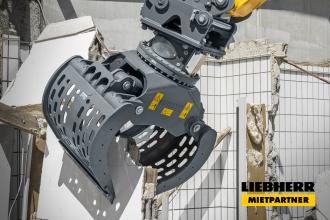 Sortiergreifer für Liebherr Schnellwechselsysteme 