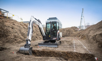 Kurzheck Bagger Bobcat E 35z 