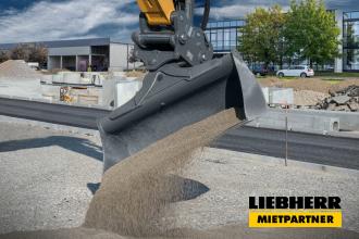 Schwenklöffel für Liebherr Schnellwechselsysteme 