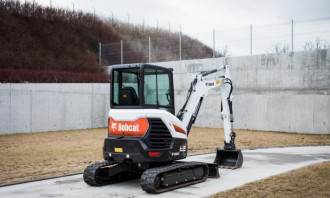 Kurzheck Bagger Bobcat E 35z